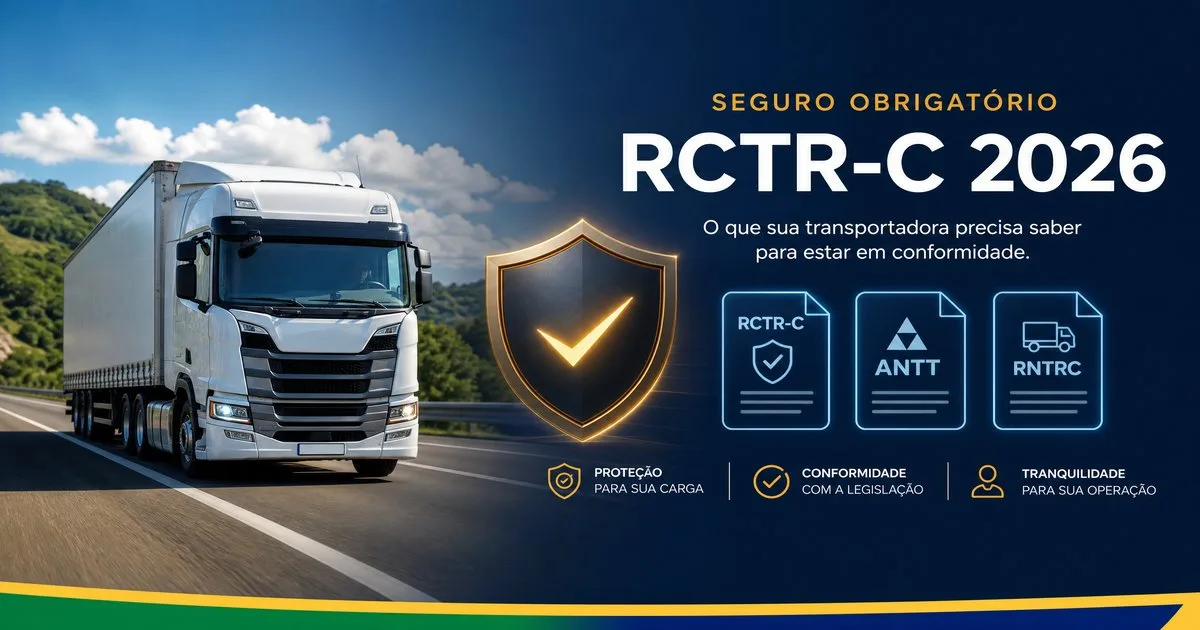 Seguros Obrigatórios no Transporte de Cargas: RCTR-C em 2026