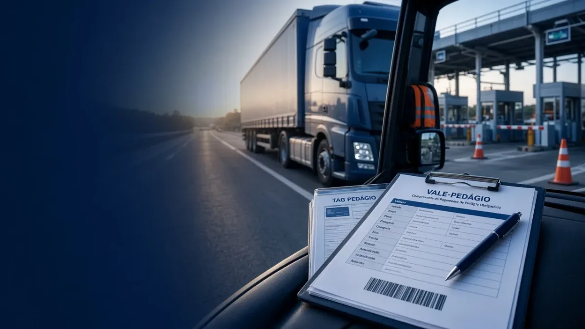 Vale-Pedágio obrigatório no frete rodoviário: checklist do embarcador